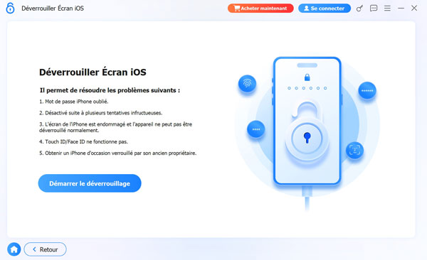 Connecter l'appareil iOS