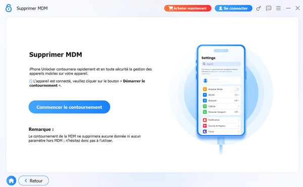 Contournement Appareil Inaccessible Commence