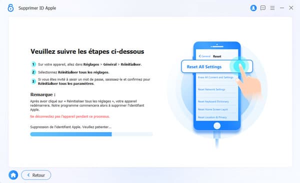 Restauration des opérations utilisateur