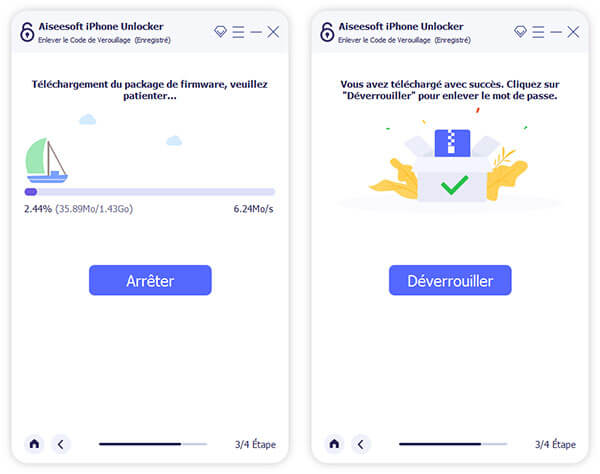 Télécharger le package du firmware