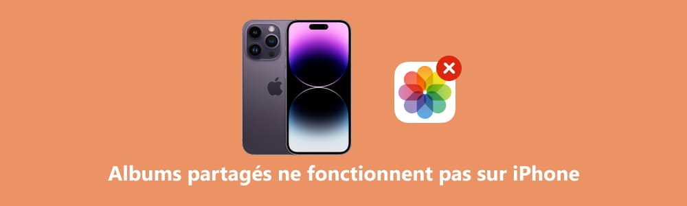 Album partagé iPhone ne fonctionne pas