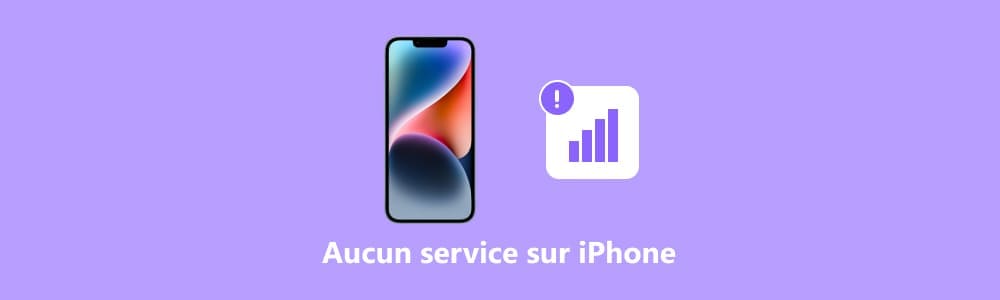 Aucun service sur iPhone