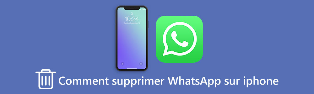 Supprimer les données WhatsApp sur iPhone
