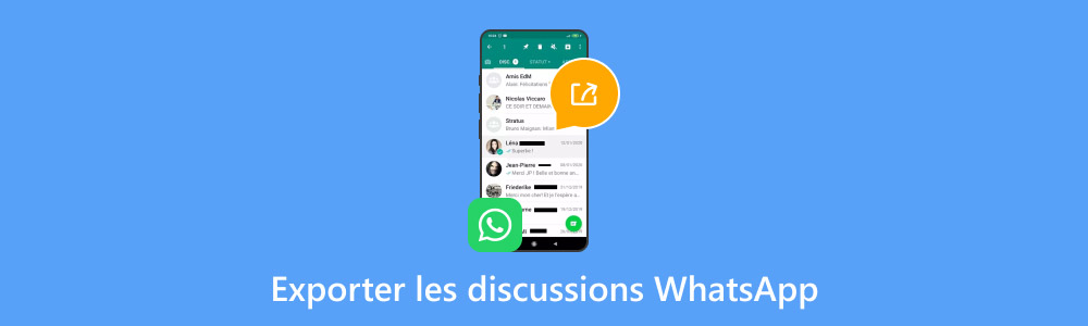 Exporter les contacts de WhatsApp