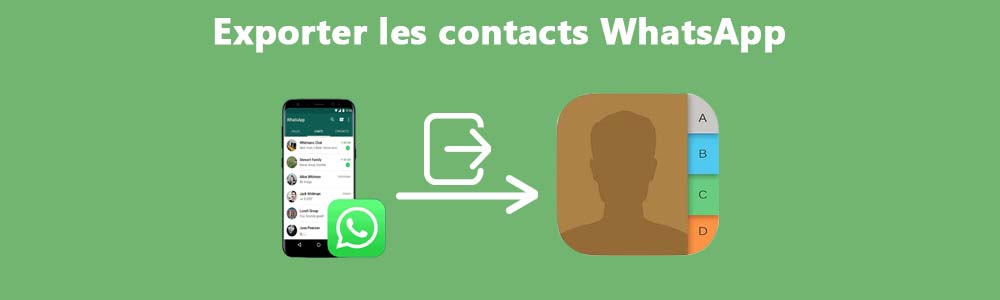 Exporter les contacts de WhatsApp