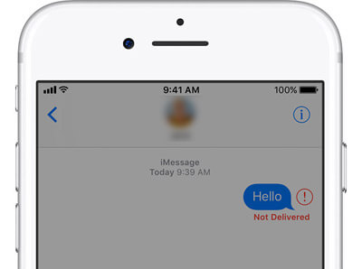 iMessage non distribué