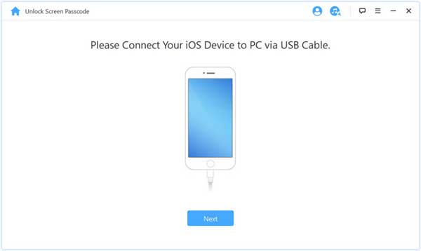 Connecter l'appareil avec iMyFone LockWiper