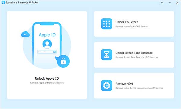 Joyoshare iPasscode Unlocker