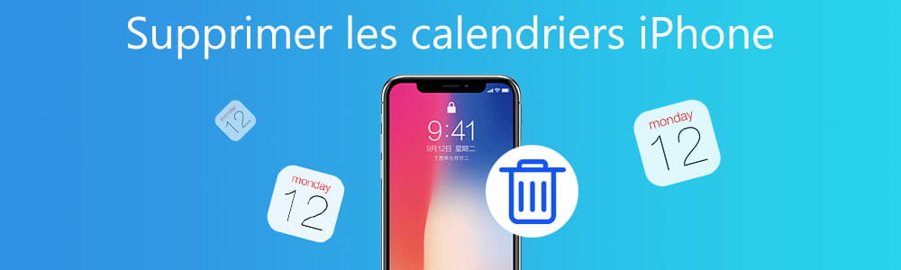 Supprimer le calendrier iPhone