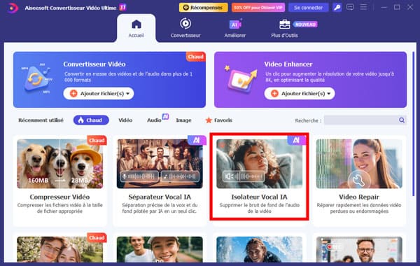 Start AI Voice Isolation