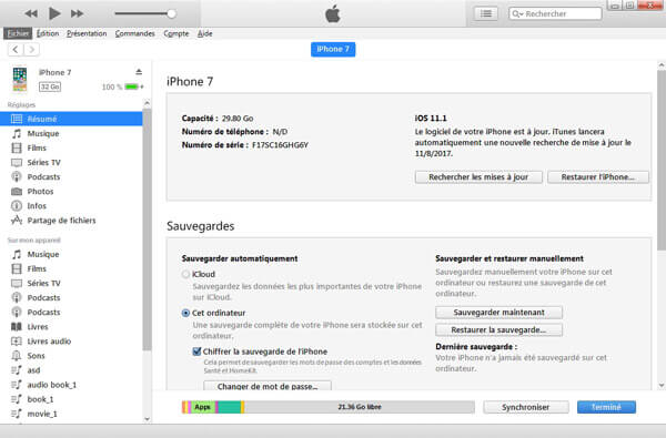 3 façons simples de sauvegarder iPhone vers un disque dur externe