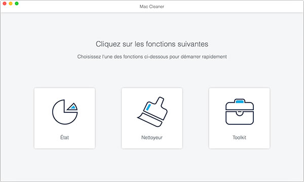 Démarrer Mac Cleaner