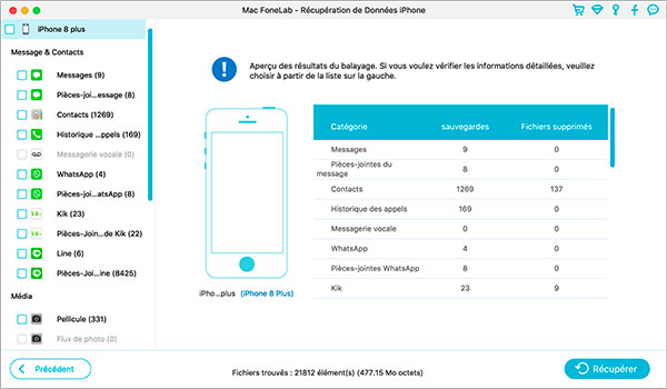 Scanner iPhone