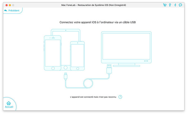 Connecter iPhone au Mac