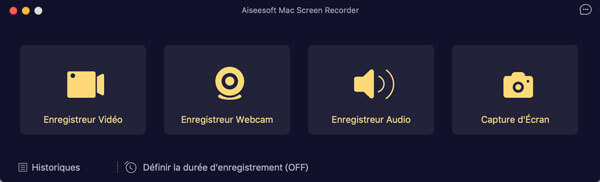 Enregistreur vidéo pour Mac