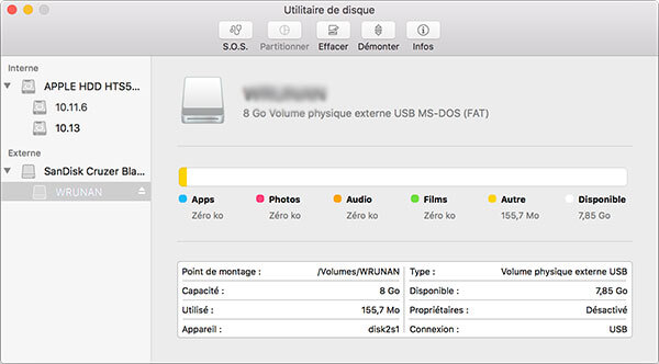 Comment formater une clé USB sur un Mac ? 