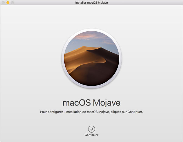 Réinstallation de macOS