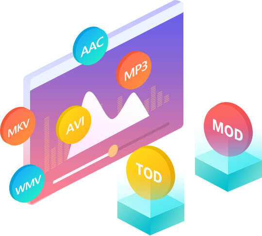 Convertir une vidéo MOD/TOD en d'autres formats