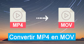 Convertir MP4 en MOV