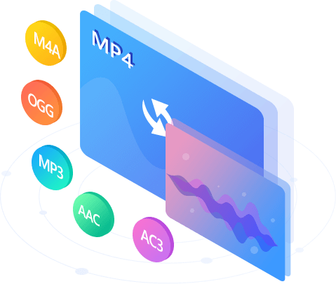 Convertir MP4 en MP3 WMV GIF WAV