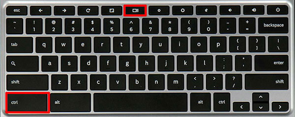 Faire une capture d'écran plein sur Chromebook