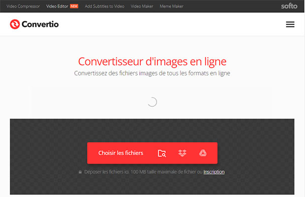 Convertio - Convertisseur d'image