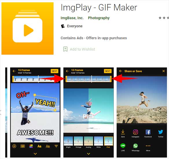 ImgPlay (Android et iOS)