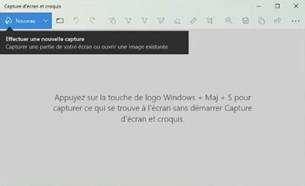 Faire une capture d'écran sur Asus avec Microsoft