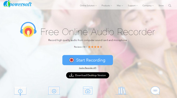 Free Online Audio Recorder