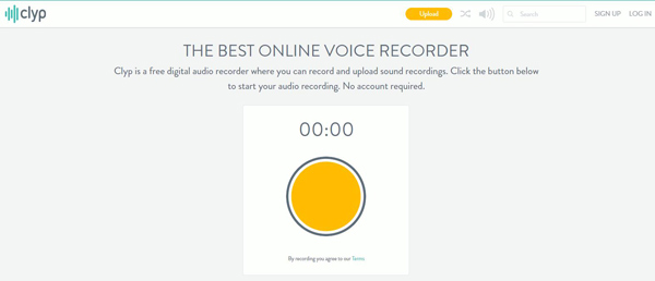 Clyp Audio Recorder