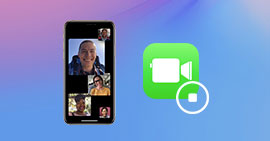 Enregistrer un appel vidéo FaceTime