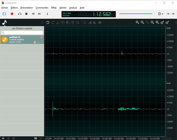 Enregistrer sa voix avec OcenAudio