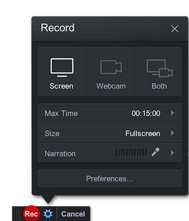 Screencast-O-Matic pour Mac