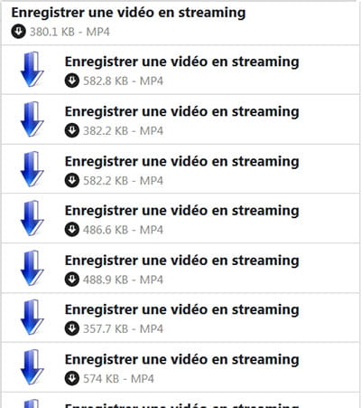 télécharger une vidéo avec Video DownloadHelper