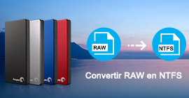 Convertir RAW en NTFS