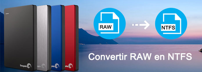 convertir le disque RAW en NTFS