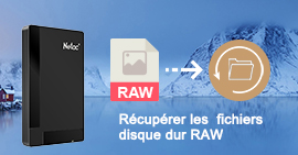 Récupérer les fichiers du disque dur RAW