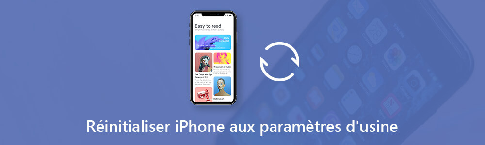 Réinitialiser iPhone