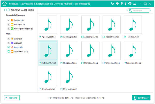 Mettre de la musique sur Samsung