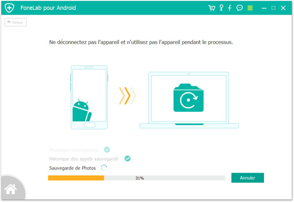 Sauvegarder les sms Android