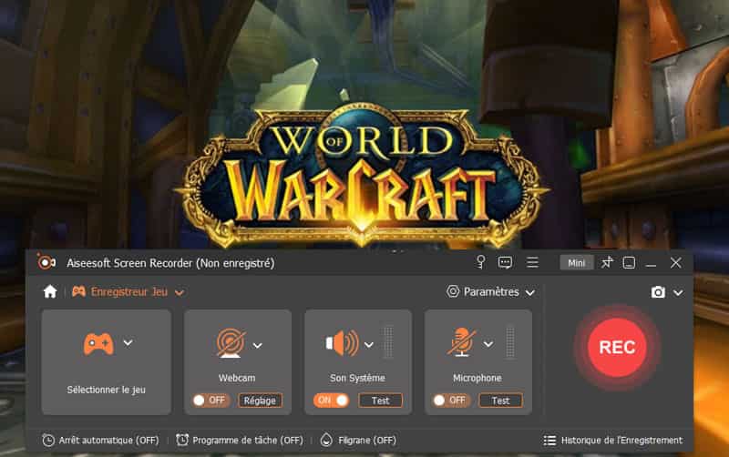 Enregistreur un jeu