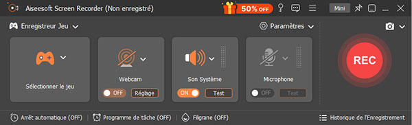 Choisir la source d'image et audio