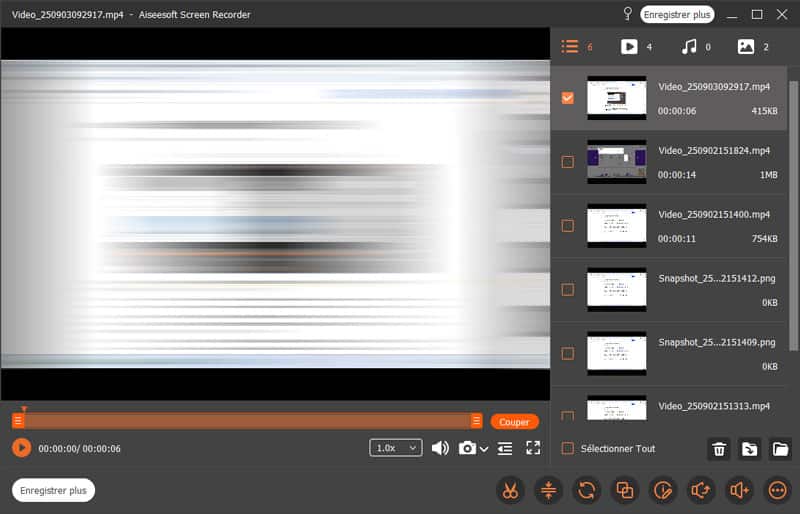 Enregistrer la vidéo