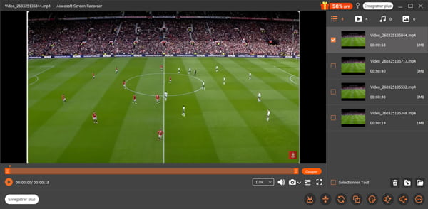 La fenêtre aperçue