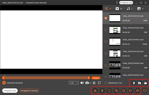 Modifier le dossier d'enregistrement du fichier