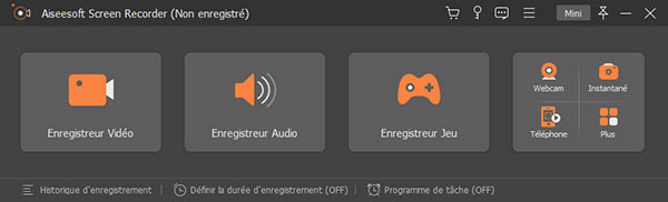 Ouvrir Screen Recorder