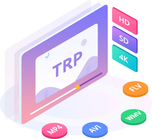 Convertir un fichier TRP en vidéo HD/SD