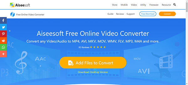 Ouvrir Aiseesoft Free Online Video Converter