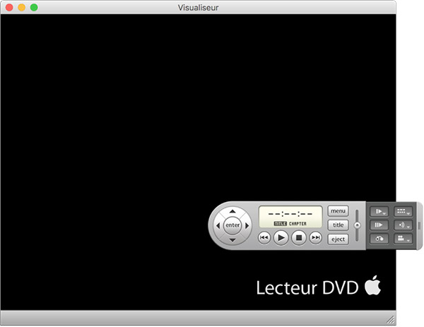 Lire un fichier VOB par Apple DVD Player