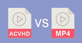 AVCHD VS MP4